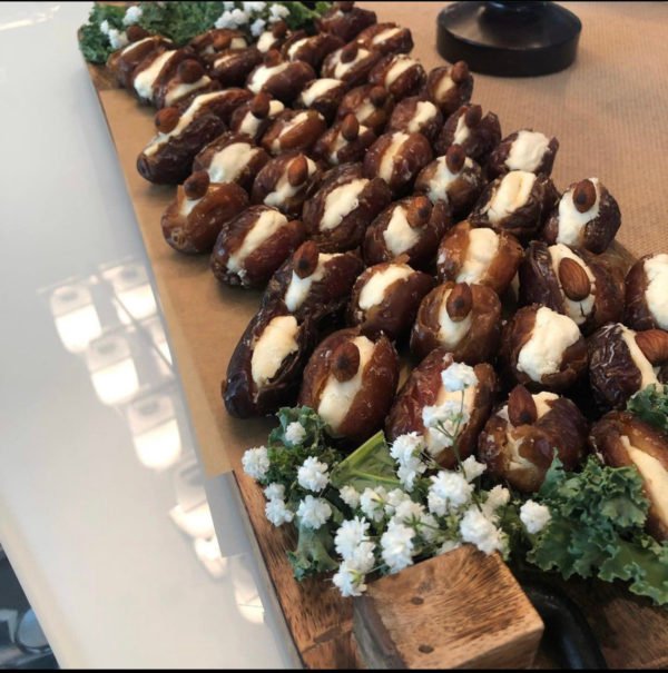 Goat Cheese Stuffed Dates